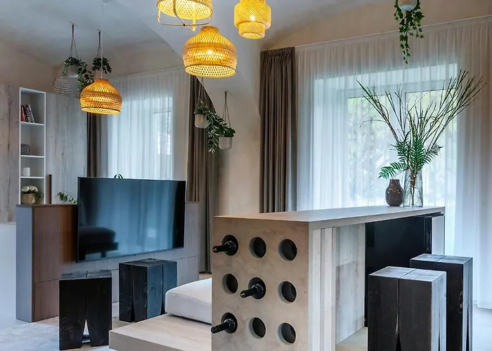 Moderni A Utulne Na Statku Z Roku 1880 Apartament